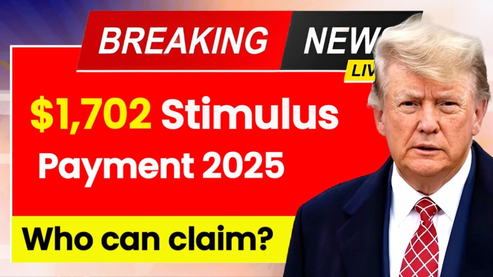 Stimulus Payment $1,702